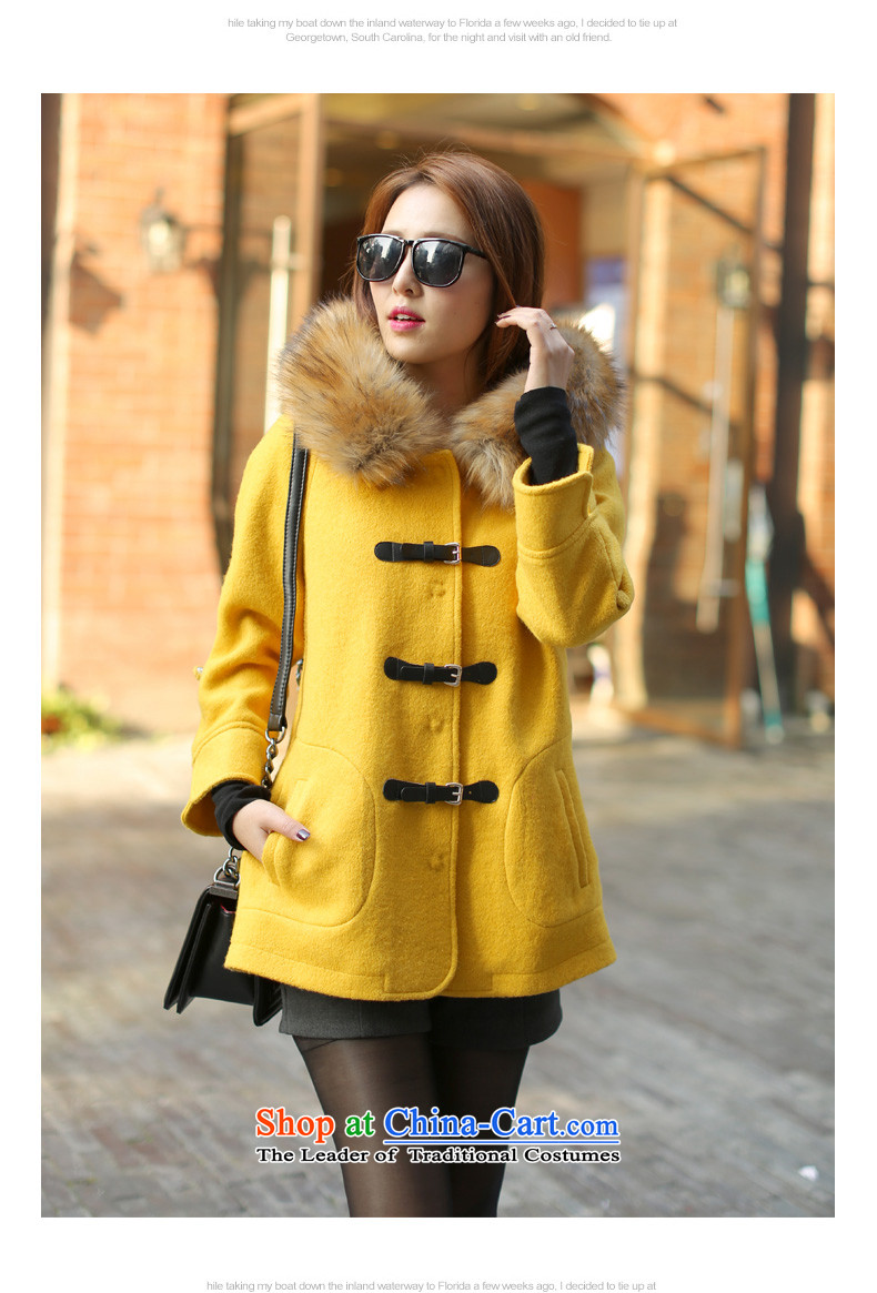 The land of the autumn and winter 2015 New Couture fashion thick overcoat new Korean Sau San for gross? jacket oke, a female 7 353 pink jacket L picture, prices, brand platters! The elections are supplied in the national character of distribution, so action, buy now enjoy more preferential! As soon as possible.