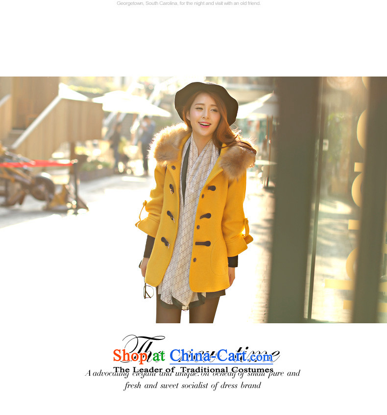 The land of the autumn and winter 2015 New Couture fashion thick overcoat new Korean Sau San for gross? jacket oke, a female 7 353 pink jacket L picture, prices, brand platters! The elections are supplied in the national character of distribution, so action, buy now enjoy more preferential! As soon as possible.