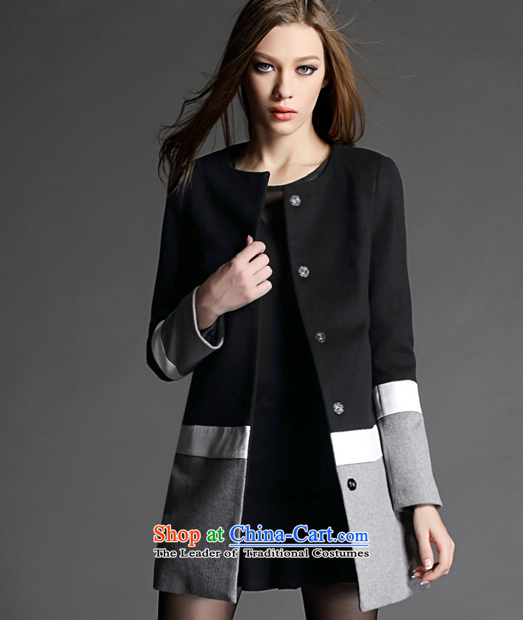 Zk flagship store 2015 Women's autumn and winter new gross? in Europe long coat small wind jacket gross is Heung-coats black M picture, prices, brand platters! The elections are supplied in the national character of distribution, so action, buy now enjoy more preferential! As soon as possible.