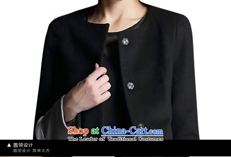 Zk flagship store 2015 Women's autumn and winter new gross? in Europe long coat small wind jacket gross is Heung-coats black M picture, prices, brand platters! The elections are supplied in the national character of distribution, so action, buy now enjoy more preferential! As soon as possible.
