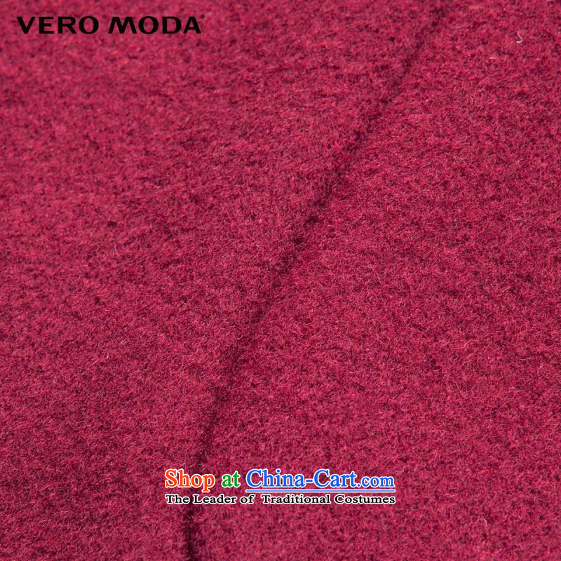 The fox gross decorated veromoda crisp fabrics of wool two wearing design with female windbreaker jacket? |314427013 160/80A/S,VEROMODA,,, Crimson Red 073 shopping on the Internet