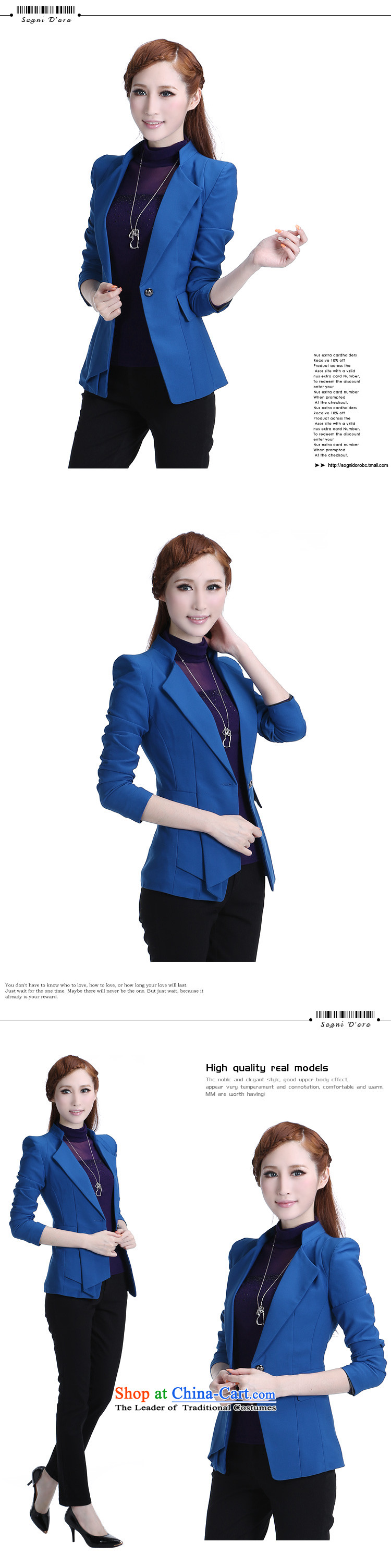 Shani flower, thick woman code female jackets thick mm load increase to autumn suits Korea video graphics and skinny black 4XL- suit Female 6333 suits to large proposed a small number of pictures, prices, brand platters! The elections are supplied in the national character of distribution, so action, buy now enjoy more preferential! As soon as possible.