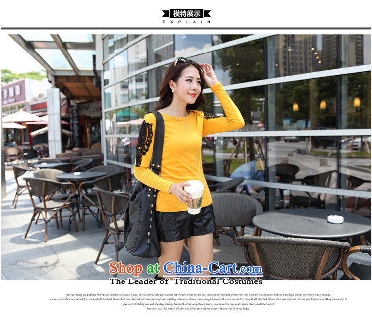 The lymalon lehmann thick, Hin thin 2015 autumn the new Korean version of large numbers of ladies lace tick spend long-sleeved shirt, forming the wild 8088 gray M picture, prices, brand platters! The elections are supplied in the national character of distribution, so action, buy now enjoy more preferential! As soon as possible.