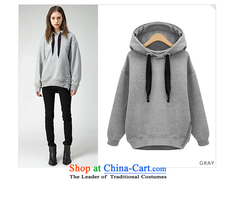 Thousands of autumn 2015 a new fruit of Western liberal cap sweater in MM thick long female video jacket thick MM to xl leisure sweater 651 Black 5XL picture, prices, brand platters! The elections are supplied in the national character of distribution, so action, buy now enjoy more preferential! As soon as possible.