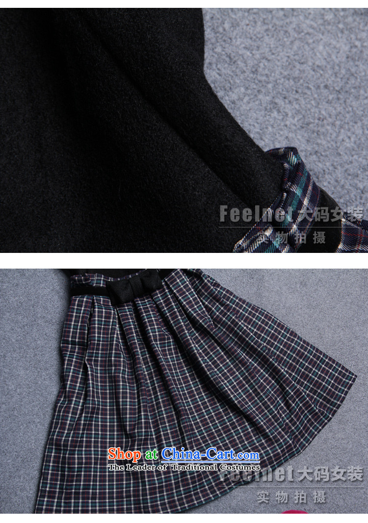 Maximum number of autumn and winter feelnet2015 women's dresses thick Korean literature in Europe mm video thin xl dresses 2,189 large black 5XL picture, prices, brand platters! The elections are supplied in the national character of distribution, so action, buy now enjoy more preferential! As soon as possible.
