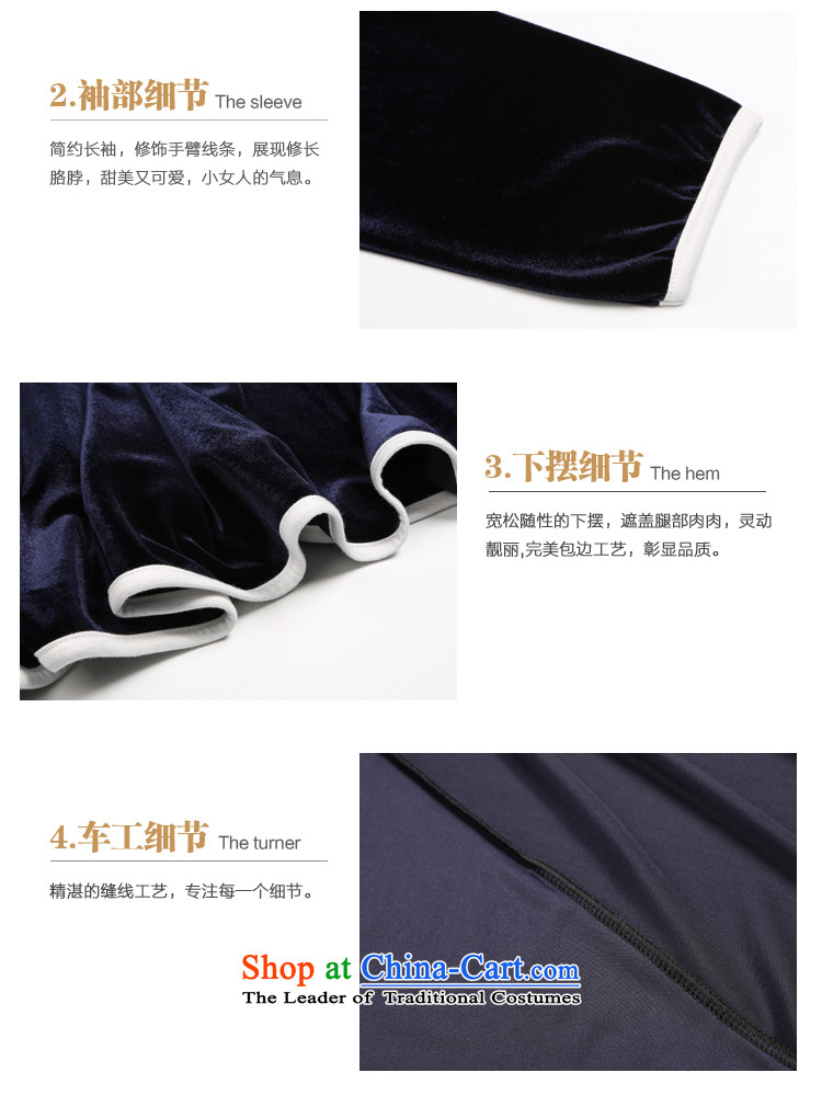 Shani flower, 200 mm thick sister catty thick 2014 large female ironing drill Kim Choo load velvet dresses pair 8728 Blue 6XL picture, prices, brand platters! The elections are supplied in the national character of distribution, so action, buy now enjoy more preferential! As soon as possible.