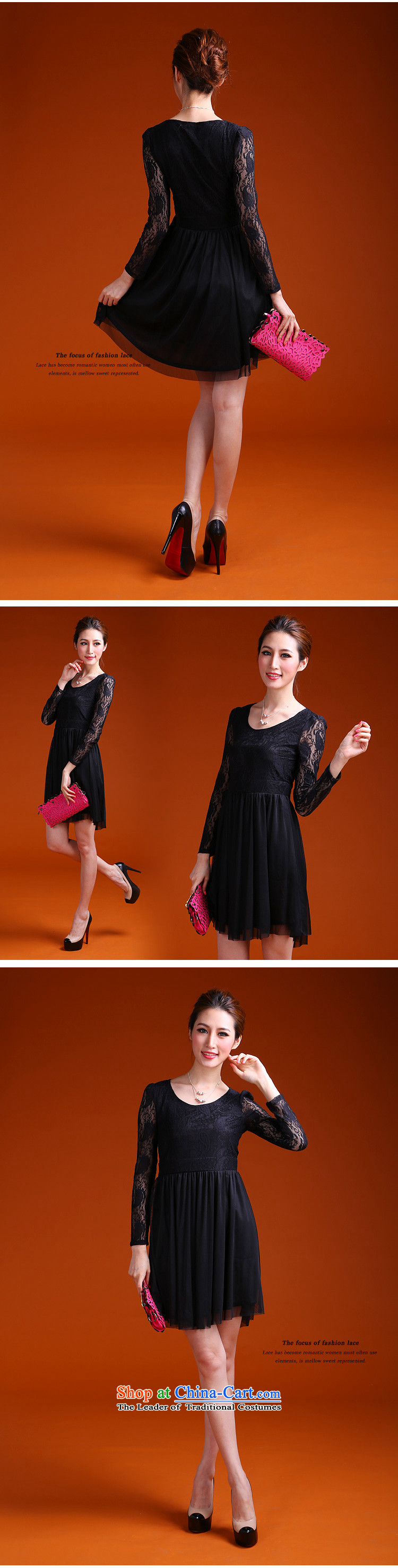 Luo xxxxl shani flower to the thick MM heavy code 2014 autumn and winter larger female dresses Foutune of 9929 thin black 3XL video picture, prices, brand platters! The elections are supplied in the national character of distribution, so action, buy now enjoy more preferential! As soon as possible.