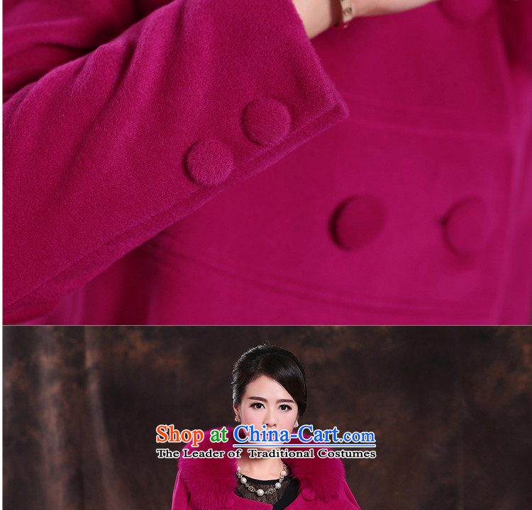 The Shek 2015 autumn and winter new Fox Gross Gross woolen coat for female large red jacket? XL Photo, prices, brand platters! The elections are supplied in the national character of distribution, so action, buy now enjoy more preferential! As soon as possible.