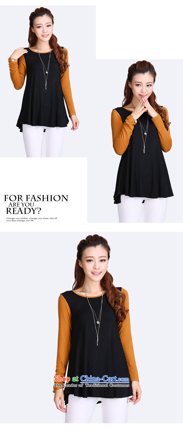 Luo Shani flower code women 2014 new boxed version won spelling autumn simple round-neck collar video thin Foutune of T-shirt 5XL 98.4 billion won under the black picture, prices, brand platters! The elections are supplied in the national character of distribution, so action, buy now enjoy more preferential! As soon as possible.