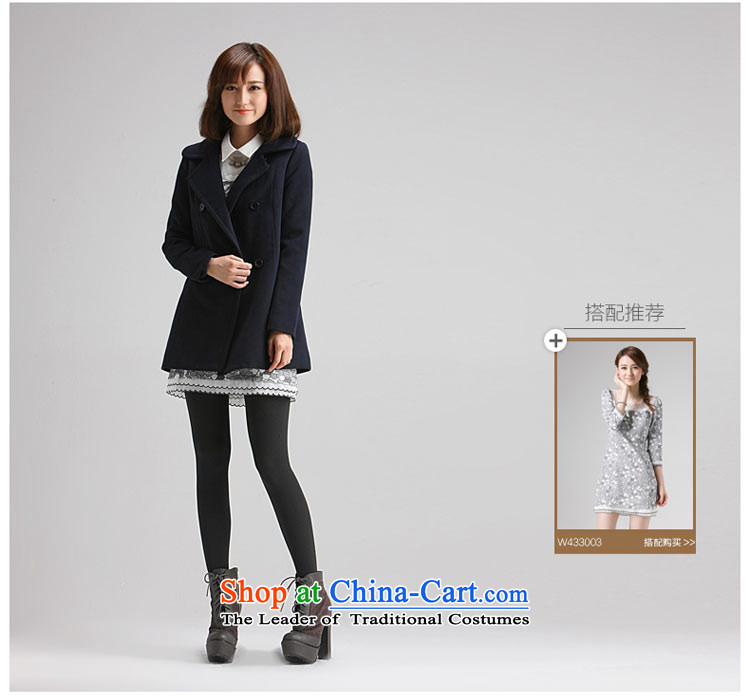 The League of Joe new fall for women in the medium to long term, Sau San pure color coats JL442014 gross? Navy S picture, prices, brand platters! The elections are supplied in the national character of distribution, so action, buy now enjoy more preferential! As soon as possible.