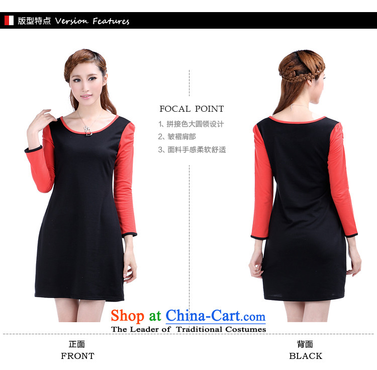 Luo Shani flower code women fall thick sister to load increase, Hin thin, Fat Fat mm video thin dresses 372 Black 3XL picture, prices, brand platters! The elections are supplied in the national character of distribution, so action, buy now enjoy more preferential! As soon as possible.