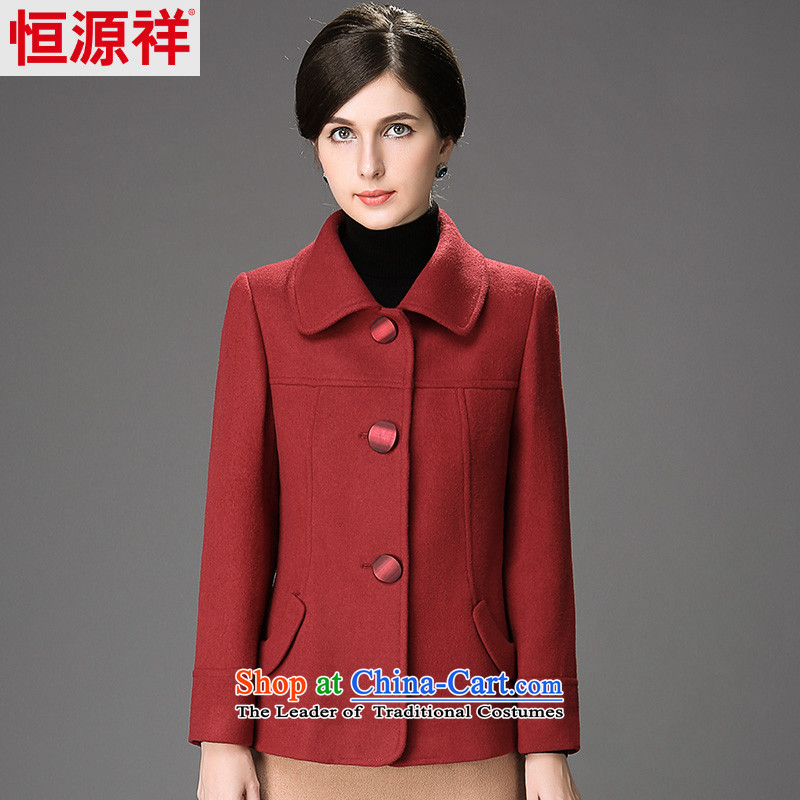 Hang Cheung 2014 winter new source for women a winter jackets, coats of older mother wool? 2565 English thoroughbred170_92A_XL_ 5_