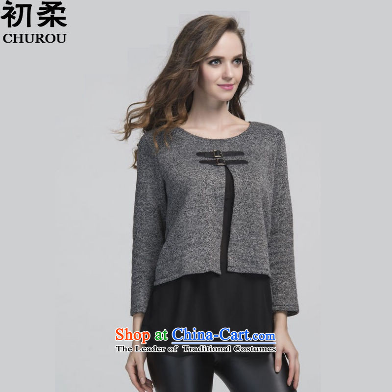 Sophie early to increase women's code 200 catties load spring and autumn thick mm cloak leave two kits thin gray jacket coat?XXXXL video