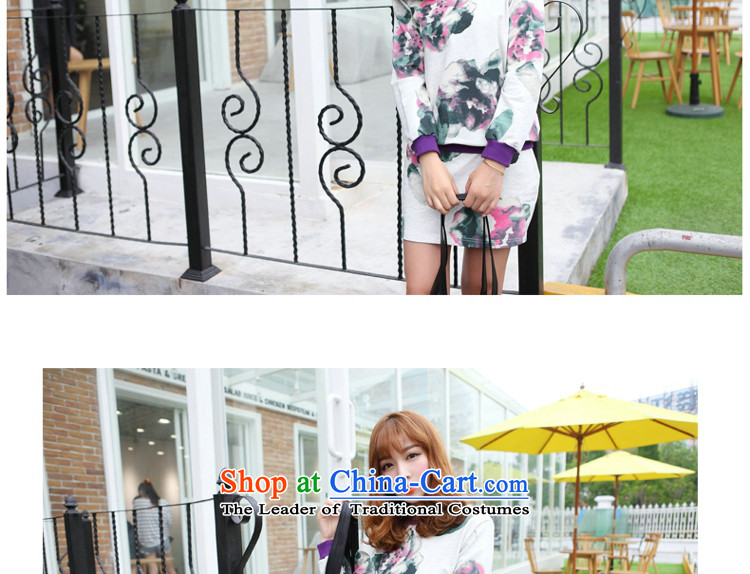 Optimize for a women's XL 2014 mm thick with Korean autumn new printing and dyeing sweater knit sweater package and set the light gray XXL picture, prices, brand platters! The elections are supplied in the national character of distribution, so action, buy now enjoy more preferential! As soon as possible.