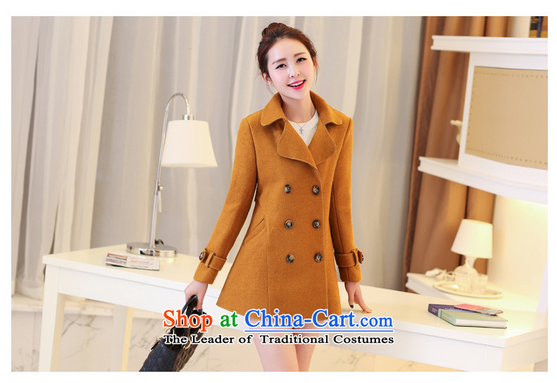 El Overgrown Tomb flower 2015 autumn and winter new Korean version of large cloak? coats jacket women gross MN885 card its XL Photo, prices, brand platters! The elections are supplied in the national character of distribution, so action, buy now enjoy more preferential! As soon as possible.