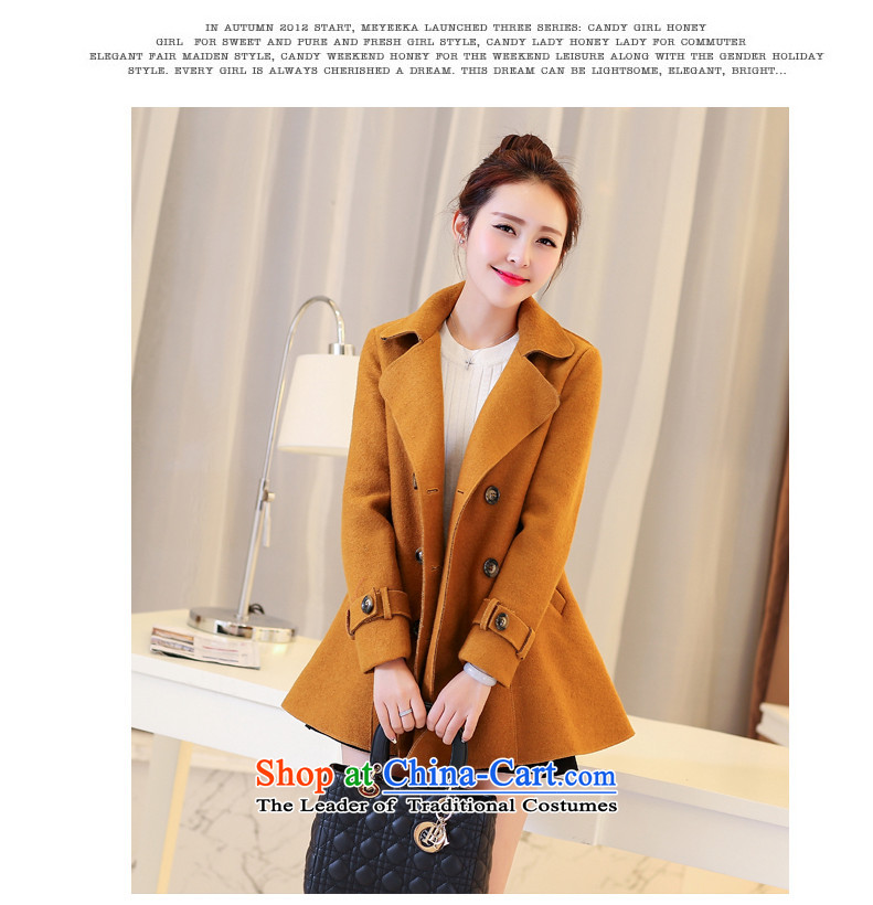 El Overgrown Tomb flower 2015 autumn and winter new Korean version of large cloak? coats jacket women gross MN885 card its XL Photo, prices, brand platters! The elections are supplied in the national character of distribution, so action, buy now enjoy more preferential! As soon as possible.