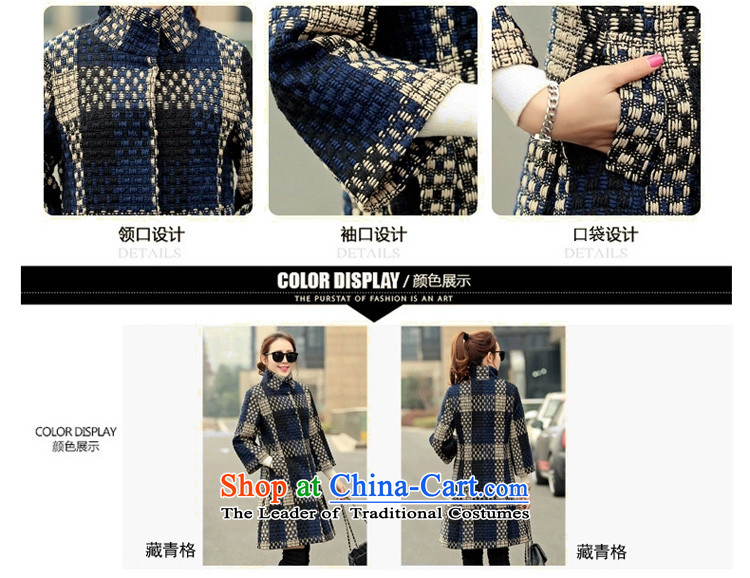 Piao Love Ting 2015 autumn and winter coats of rough tweed woolen cloth in a coat of sweaters coats female picture color pictures, prices, XXL brand platters! The elections are supplied in the national character of distribution, so action, buy now enjoy more preferential! As soon as possible.