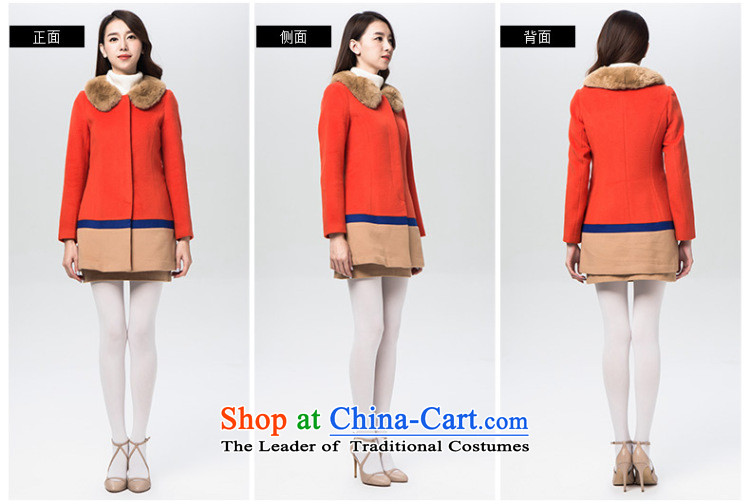 3 color for winter stylish color plane collision stitching for selection of Gross Gross luxury to grow up?' craftsmanship lady Xl/170/92a Yi Picture, prices, brand platters! The elections are supplied in the national character of distribution, so action, buy now enjoy more preferential! As soon as possible.