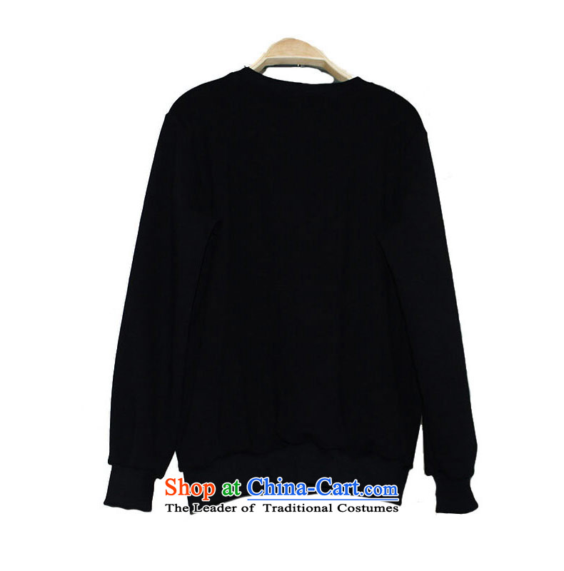 Hei Marguerite slavery to intensify the autumn 2015 installed new larger female Korean loose head kit shirt woolen sweater Pure Cotton Women sweater A8569 -856 3XL black 175-195 catty picture, prices, brand platters! The elections are supplied in the national character of distribution, so action, buy now enjoy more preferential! As soon as possible.