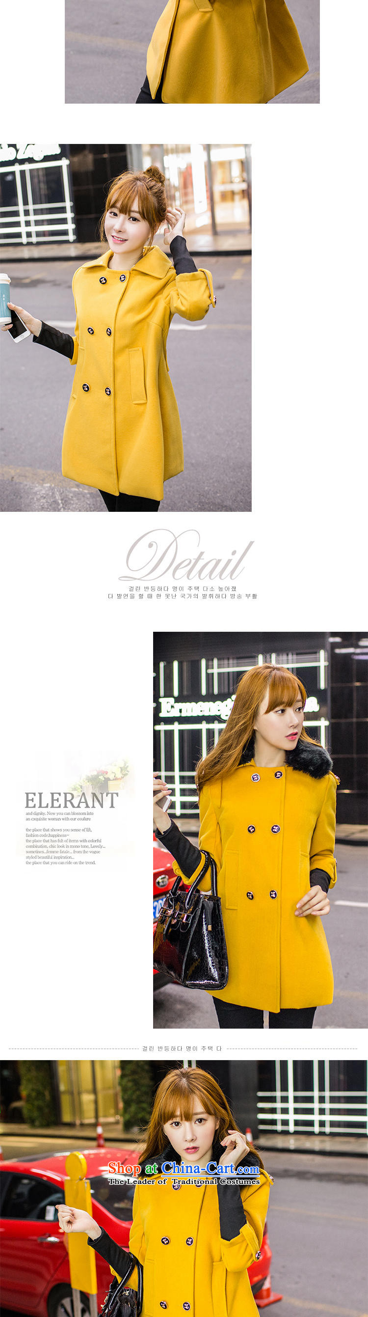 The United States welcomes the   2015 winter clothing new Nga for women with gross for Korean in the long hair of Sau San? JL88509 jacket coat RED M picture, prices, brand platters! The elections are supplied in the national character of distribution, so action, buy now enjoy more preferential! As soon as possible.
