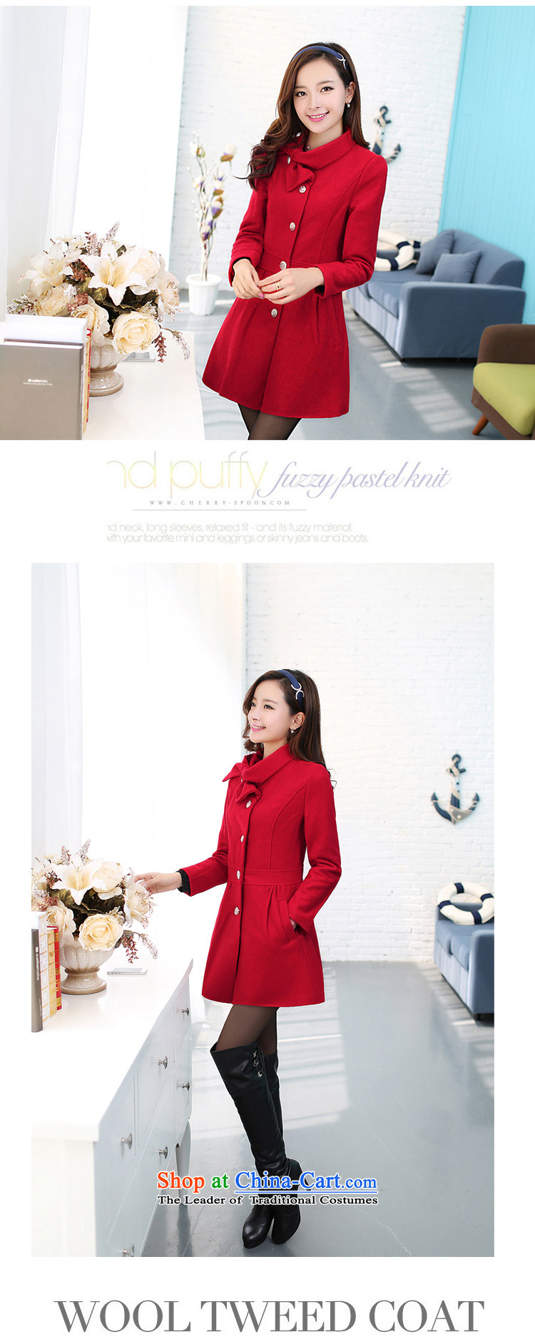 According to the 2014 days Ji-mi autumn and winter new products in Korean Sau San long)? sub-jacket female personality for gross wind jacket? 8817 powder and XL Photo, prices, brand platters! The elections are supplied in the national character of distribution, so action, buy now enjoy more preferential! As soon as possible.