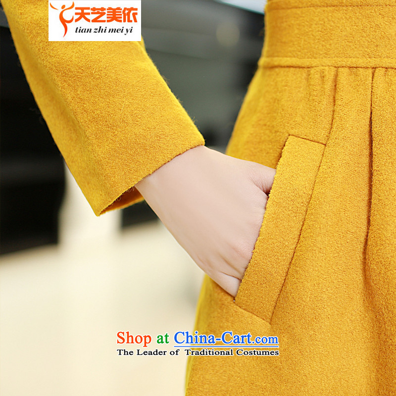 According to the 2014 days Ji-mi autumn and winter new products in Korean Sau San long)? sub-jacket female personality for gross wind jacket? 8817 toner and XL, day (tianzhimeiyi Ji-mi) , , , shopping on the Internet