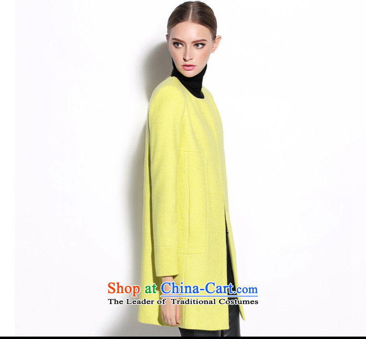 Zk Western women 2015 Fall/Winter Collections new gross? Long butted gross? coats of Sau San Yellow M picture, prices, brand platters! The elections are supplied in the national character of distribution, so action, buy now enjoy more preferential! As soon as possible.