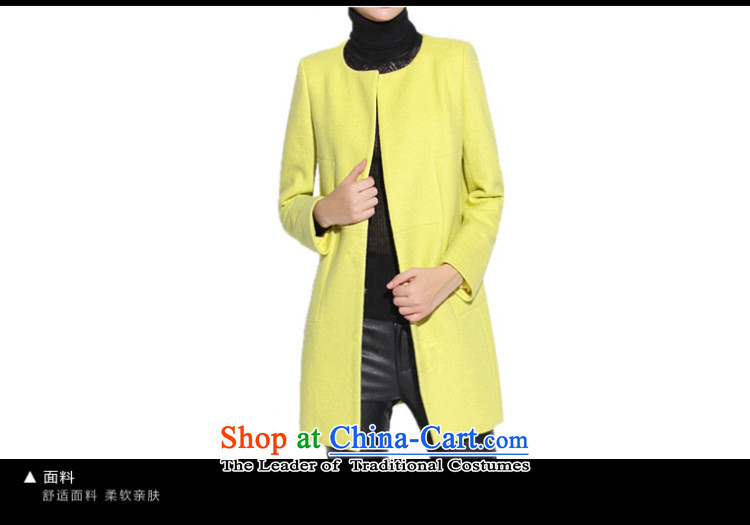 Zk Western women 2015 Fall/Winter Collections new gross? Long butted gross? coats of Sau San Yellow M picture, prices, brand platters! The elections are supplied in the national character of distribution, so action, buy now enjoy more preferential! As soon as possible.