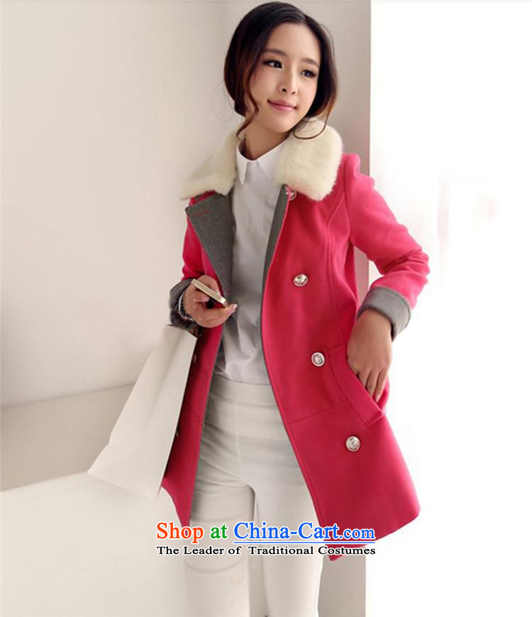 Jane can also  fall and winter 2014 new Korean version of large numbers of short? female Sau San video thin coat reverse collar double-a green and yellow XL Photo 5530#, prices, brand platters! The elections are supplied in the national character of distribution, so action, buy now enjoy more preferential! As soon as possible.