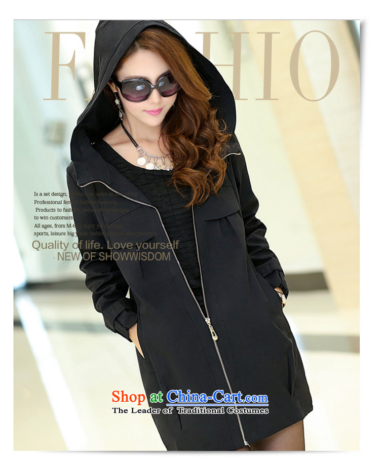 The Korean version of the female ZORMO autumn and winter jacket, thick mm to increase the number of black windbreaker XXXL Ms. 140-160 characters catty picture, prices, brand platters! The elections are supplied in the national character of distribution, so action, buy now enjoy more preferential! As soon as possible.