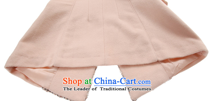 Chaplain who winter clothing new women's elegant coarse wool terylene stitching suit-gross 1341E121001 jacket pink 160/84A/M? Picture, prices, brand platters! The elections are supplied in the national character of distribution, so action, buy now enjoy more preferential! As soon as possible.