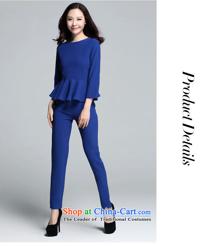 Xl Kumabito Women 2015 new autumn and winter of 9 mm thick cuff billowy flounces, under the t-shirt loose video thin pants really two kits blue XL paras. 125-140 catty picture, prices, brand platters! The elections are supplied in the national character of distribution, so action, buy now enjoy more preferential! As soon as possible.