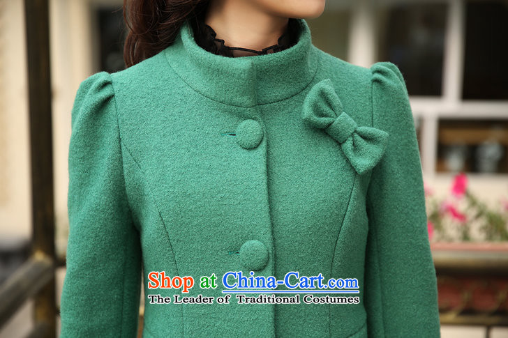 The world of Kam Yuet 2015 autumn and winter new Korean fashion ladies sweet temperament Sau San video thin collar bubble cuff bow tie coats jacket women gross? honey RED M picture, prices, brand platters! The elections are supplied in the national character of distribution, so action, buy now enjoy more preferential! As soon as possible.