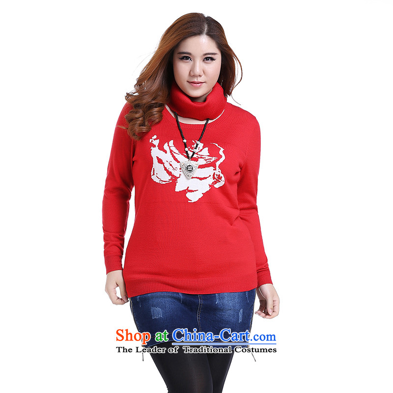The former Yugoslavia Li Sau 2014 autumn large number of ladies fashion round head, forming the neck knitted sweaters (distribution of red XL, Yugoslavia also )Q5827 Li Sau-shopping on the Internet has been pressed.