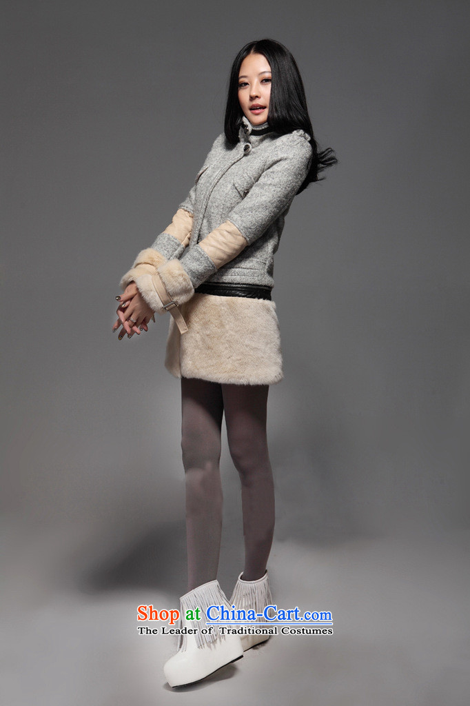 In 2014 Winter Land Gigi Lai new coats female Korea gross? version a fleece winter wind-stitching terry jacket coat gross coats Gray L pictures?, prices, brand platters! The elections are supplied in the national character of distribution, so action, buy now enjoy more preferential! As soon as possible.