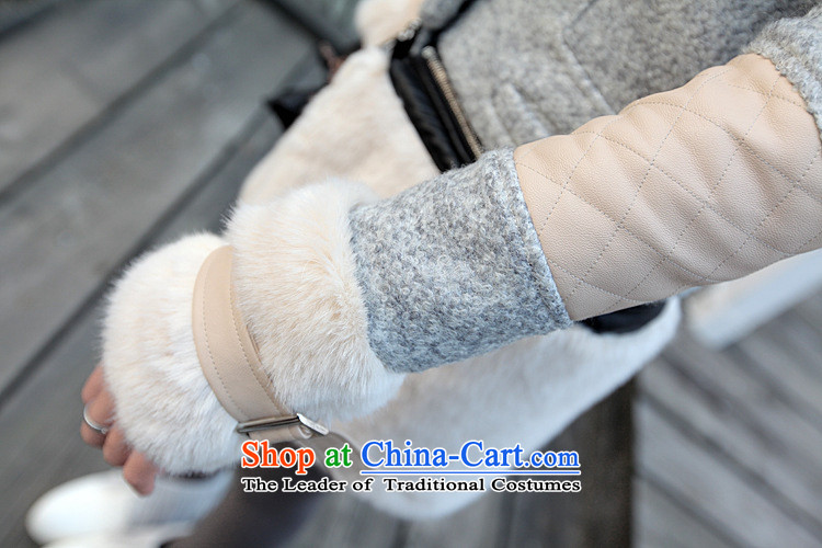 In 2014 Winter Land Gigi Lai new coats female Korea gross? version a fleece winter wind-stitching terry jacket coat gross coats Gray L pictures?, prices, brand platters! The elections are supplied in the national character of distribution, so action, buy now enjoy more preferential! As soon as possible.