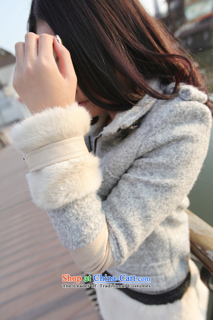 In 2014 Winter Land Gigi Lai new coats female Korea gross? version a fleece winter wind-stitching terry jacket coat gross coats Gray L pictures?, prices, brand platters! The elections are supplied in the national character of distribution, so action, buy now enjoy more preferential! As soon as possible.