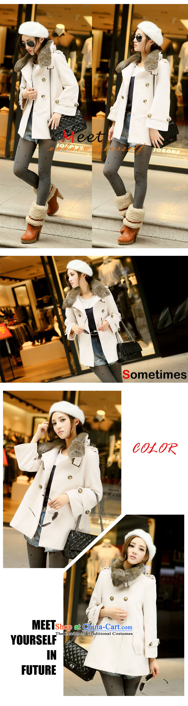 In 2014 Winter Land Gigi Lai new coats female Korea gross? version of winter in the rabbit hair collars long coats)? what cloak gross coats pink XXL picture, prices, brand platters! The elections are supplied in the national character of distribution, so action, buy now enjoy more preferential! As soon as possible.