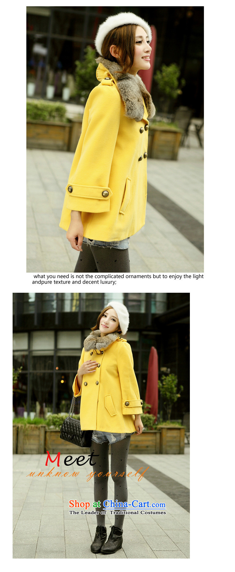 In 2014 Winter Land Gigi Lai new coats female Korea gross? version of winter in the rabbit hair collars long coats)? what cloak gross coats pink XXL picture, prices, brand platters! The elections are supplied in the national character of distribution, so action, buy now enjoy more preferential! As soon as possible.