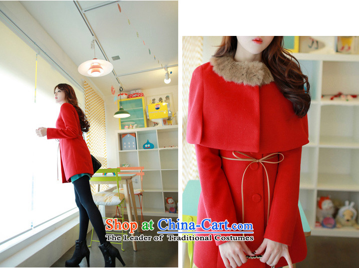 In 2014 Winter Land Gigi Lai new coats female Korea gross? version, single row deduction winter two kits shawl Sau San Mao coats blue S pictures?, prices, brand platters! The elections are supplied in the national character of distribution, so action, buy now enjoy more preferential! As soon as possible.
