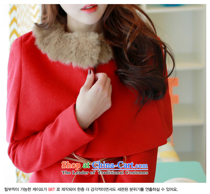 In 2014 Winter Land Gigi Lai new coats female Korea gross? version, single row deduction winter two kits shawl Sau San Mao coats blue S pictures?, prices, brand platters! The elections are supplied in the national character of distribution, so action, buy now enjoy more preferential! As soon as possible.