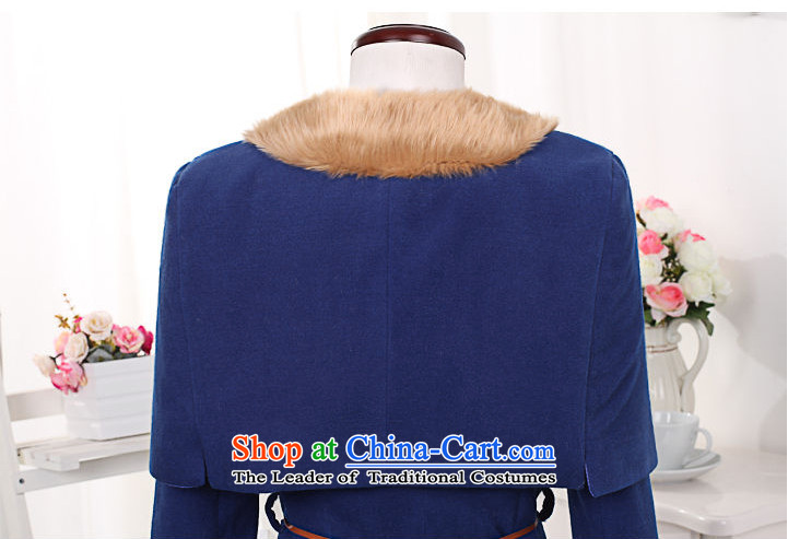In 2014 Winter Land Gigi Lai new coats female Korea gross? version, single row deduction winter two kits shawl Sau San Mao coats blue S pictures?, prices, brand platters! The elections are supplied in the national character of distribution, so action, buy now enjoy more preferential! As soon as possible.