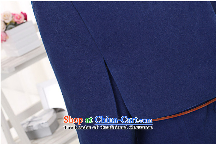 In 2014 Winter Land Gigi Lai new coats female Korea gross? version, single row deduction winter two kits shawl Sau San Mao coats blue S pictures?, prices, brand platters! The elections are supplied in the national character of distribution, so action, buy now enjoy more preferential! As soon as possible.