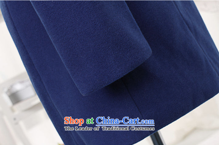 In 2014 Winter Land Gigi Lai new coats female Korea gross? version, single row deduction winter two kits shawl Sau San Mao coats blue S pictures?, prices, brand platters! The elections are supplied in the national character of distribution, so action, buy now enjoy more preferential! As soon as possible.
