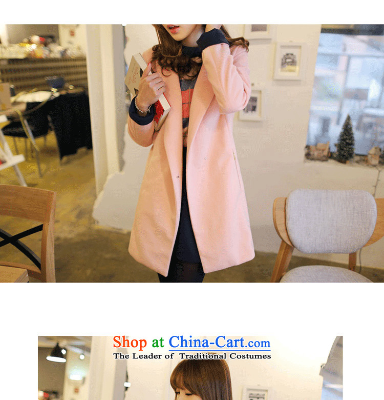 In 2014 Winter Land Gigi Lai new coats female Korea gross? Edition autumn and winter stylish Sau San Barbie Ms. pink jacket coat of gross? pink XL Photo, prices, brand platters! The elections are supplied in the national character of distribution, so action, buy now enjoy more preferential! As soon as possible.