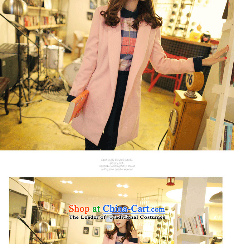 In 2014 Winter Land Gigi Lai new coats female Korea gross? Edition autumn and winter stylish Sau San Barbie Ms. pink jacket coat of gross? pink XL Photo, prices, brand platters! The elections are supplied in the national character of distribution, so action, buy now enjoy more preferential! As soon as possible.