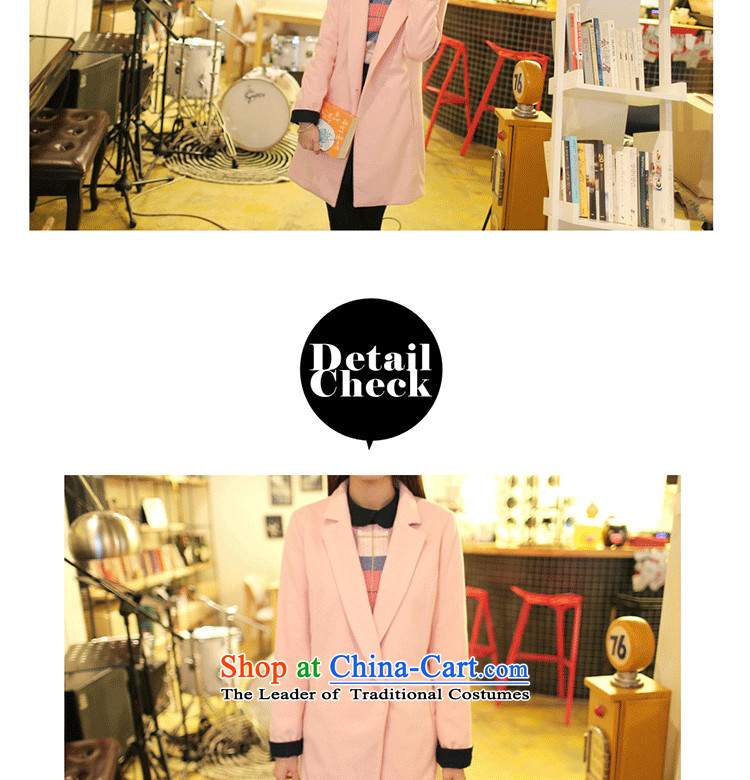 In 2014 Winter Land Gigi Lai new coats female Korea gross? Edition autumn and winter stylish Sau San Barbie Ms. pink jacket coat of gross? pink XL Photo, prices, brand platters! The elections are supplied in the national character of distribution, so action, buy now enjoy more preferential! As soon as possible.