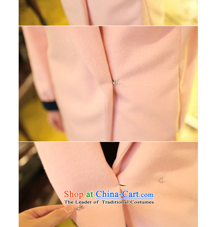 In 2014 Winter Land Gigi Lai new coats female Korea gross? Edition autumn and winter stylish Sau San Barbie Ms. pink jacket coat of gross? pink XL Photo, prices, brand platters! The elections are supplied in the national character of distribution, so action, buy now enjoy more preferential! As soon as possible.