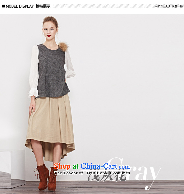 A romantic 2015 winter clothing stylish Sweet knocked color stitching Nuclear Sub wool tops 8331116 so long as it S picture, prices, brand platters! The elections are supplied in the national character of distribution, so action, buy now enjoy more preferential! As soon as possible.