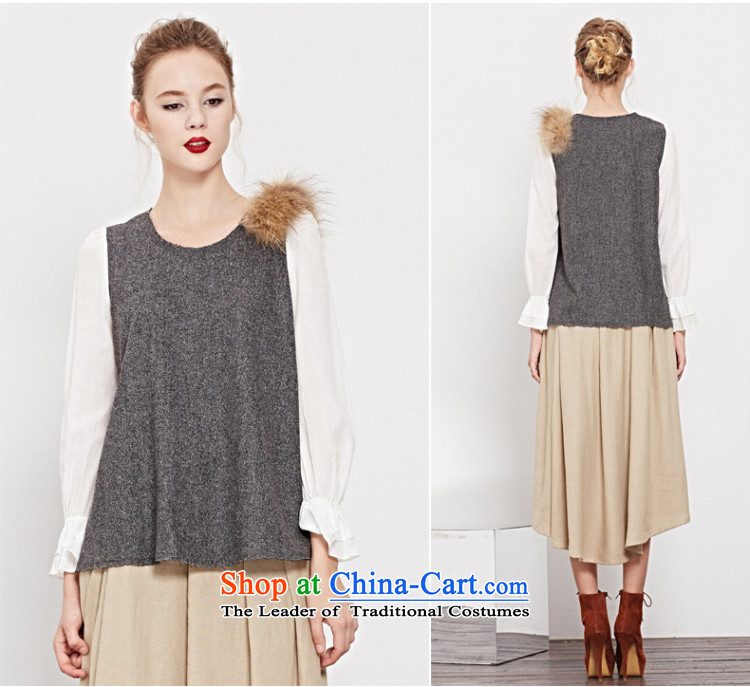 A romantic 2015 winter clothing stylish Sweet knocked color stitching Nuclear Sub wool tops 8331116 so long as it S picture, prices, brand platters! The elections are supplied in the national character of distribution, so action, buy now enjoy more preferential! As soon as possible.